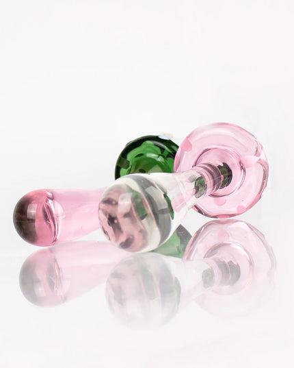 Dildo de Vidrio Hongo 14cm Plug Anal
