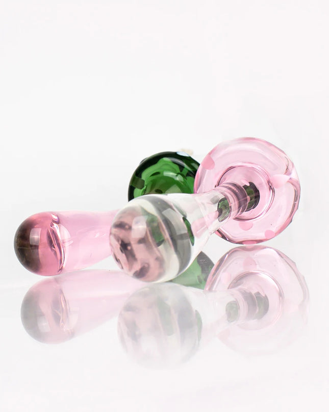 Dildo de Vidrio Hongo 14cm Plug Anal