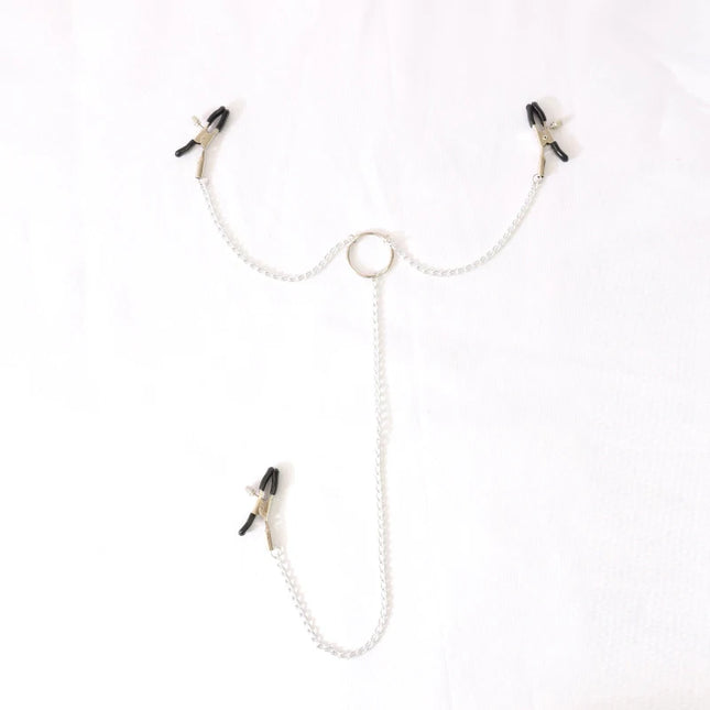 Pinzas para Pezones de Acero Inoxidable