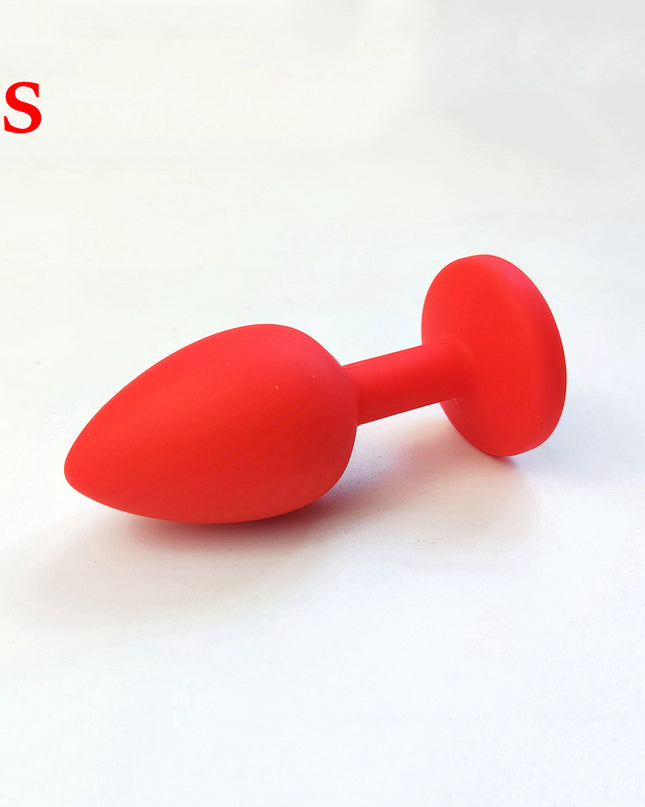 Plug Anal de Cristal / Silicona