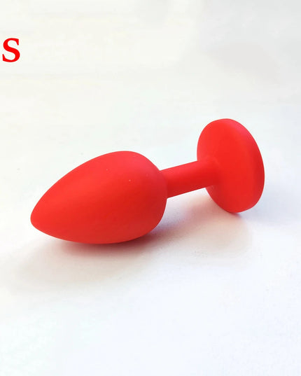 Plug Anal de Cristal / Silicona
