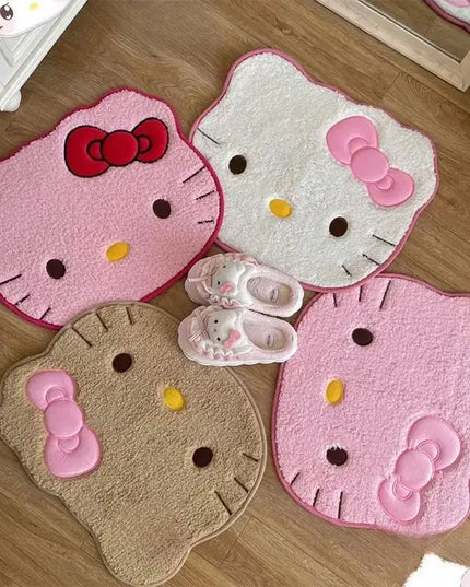 Alfombra Hello Kitty – Tapete Antideslizante Absorbente