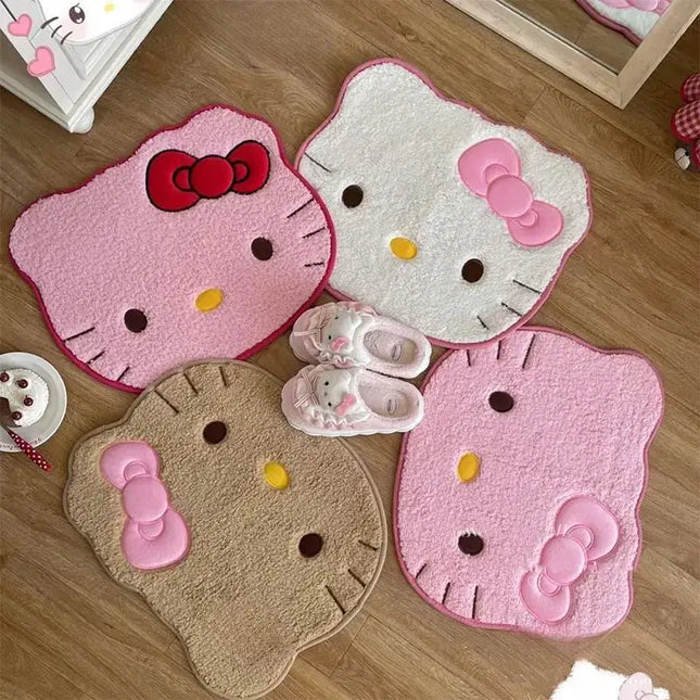 Alfombra Hello Kitty – Tapete Antideslizante Absorbente