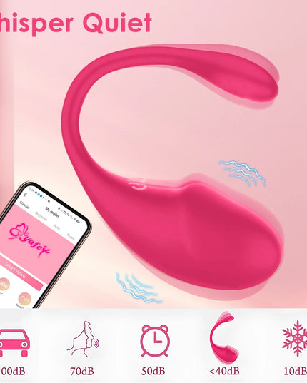 Vibrador Punto G Inalámbrico con Bluetooth