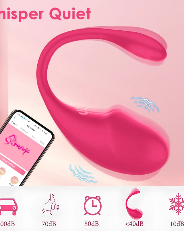 Vibrador Punto G Inalámbrico con Bluetooth