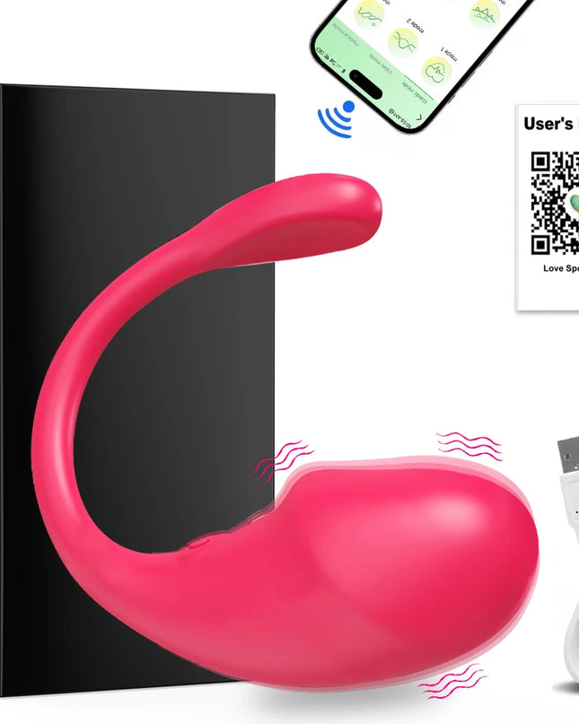 Vibrador Punto G Inalámbrico con Bluetooth