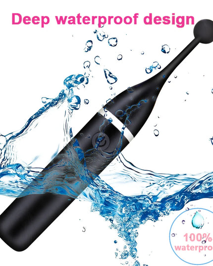 Vibrador Femenino de Clítoris con 3 Cabezales Reemplazables