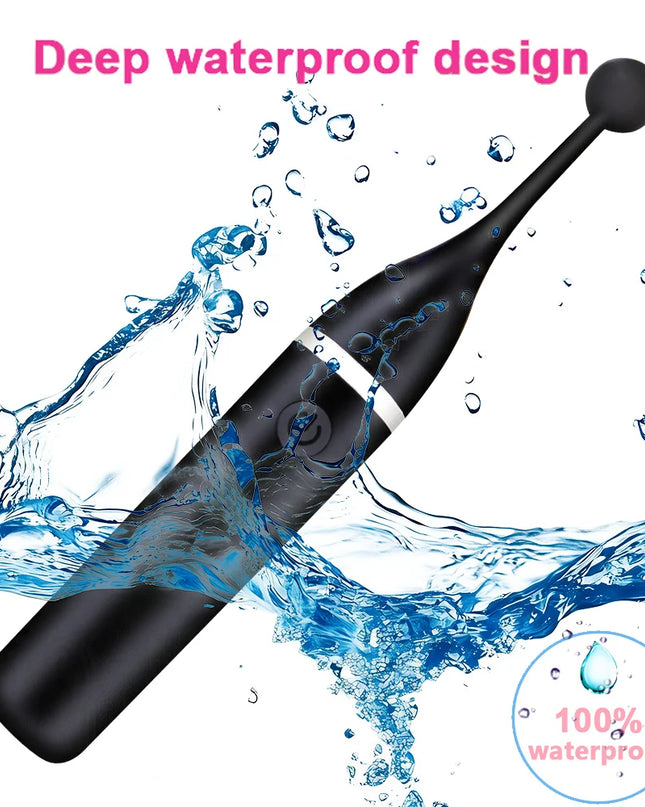 Vibrador Femenino de Clítoris con 3 Cabezales Reemplazables