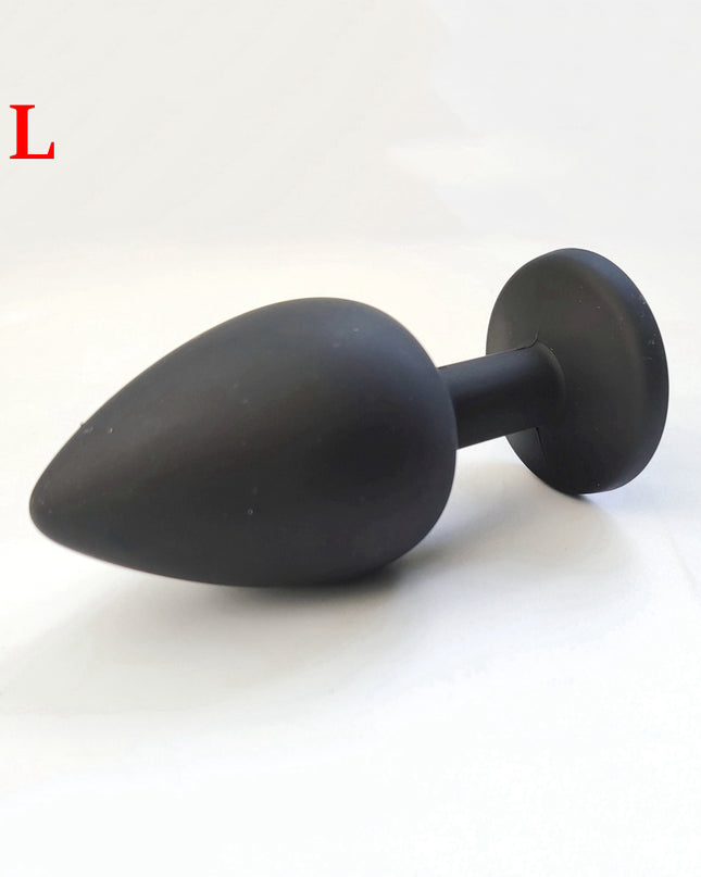 Plug Anal de Cristal / Silicona