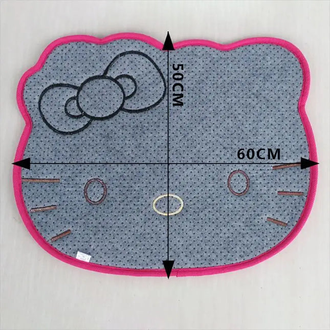 Alfombra Hello Kitty – Tapete Antideslizante Absorbente