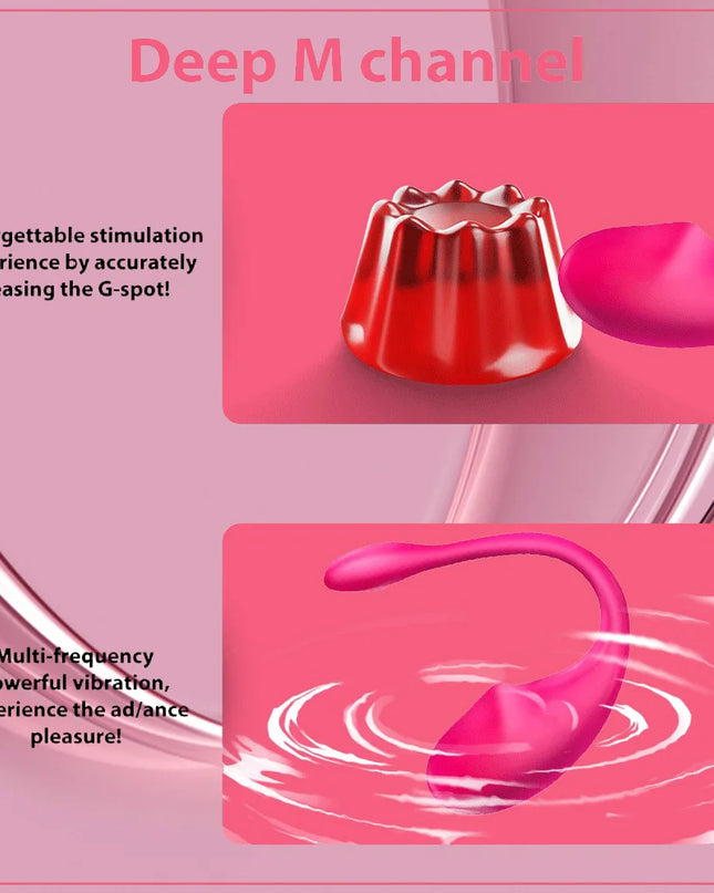 Vibrador Punto G Inalámbrico con Bluetooth