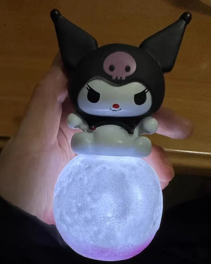 Kuromi- und Cinnamoroll-Nachtlicht
