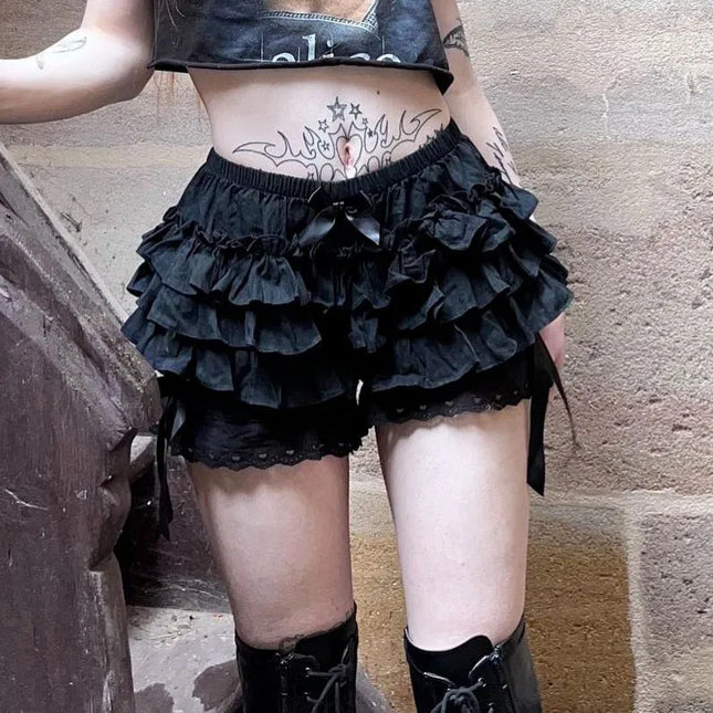 Short bella con Encaje