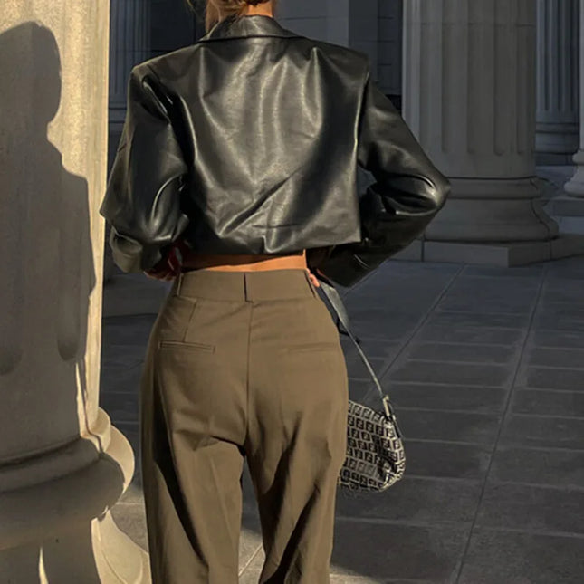 Chaqueta Olbia de Cuero