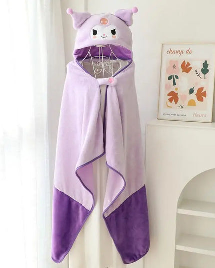 Lilo & Stitch Schlafanzug mit Kapuze und Plüschhandschuhen