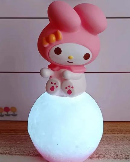 Kuromi- und Cinnamoroll-Nachtlicht