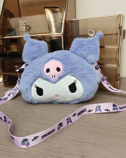 Kuromi Sanrio Plush Wallet