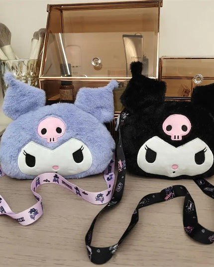Kuromi Sanrio Plush Wallet