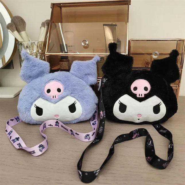 Cartera de Peluche Kuromi Sanrio
