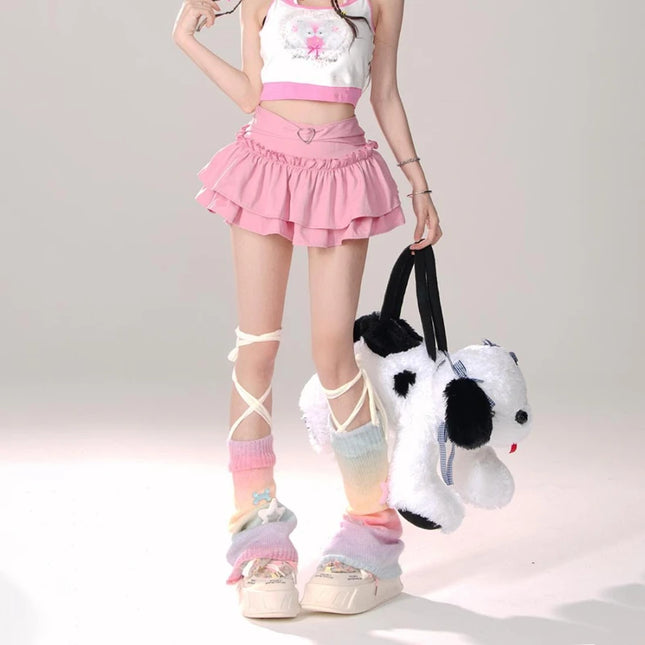 Falda Sandy con Volantes