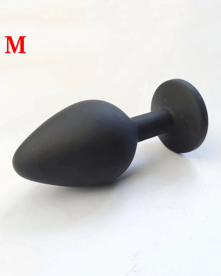 Plug Anal de Cristal / Silicona
