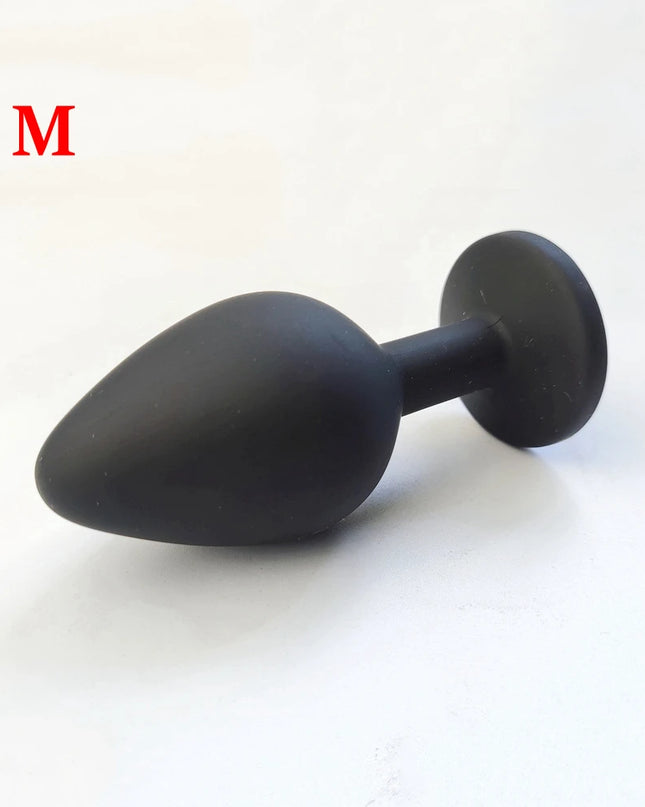 Plug Anal de Cristal / Silicona