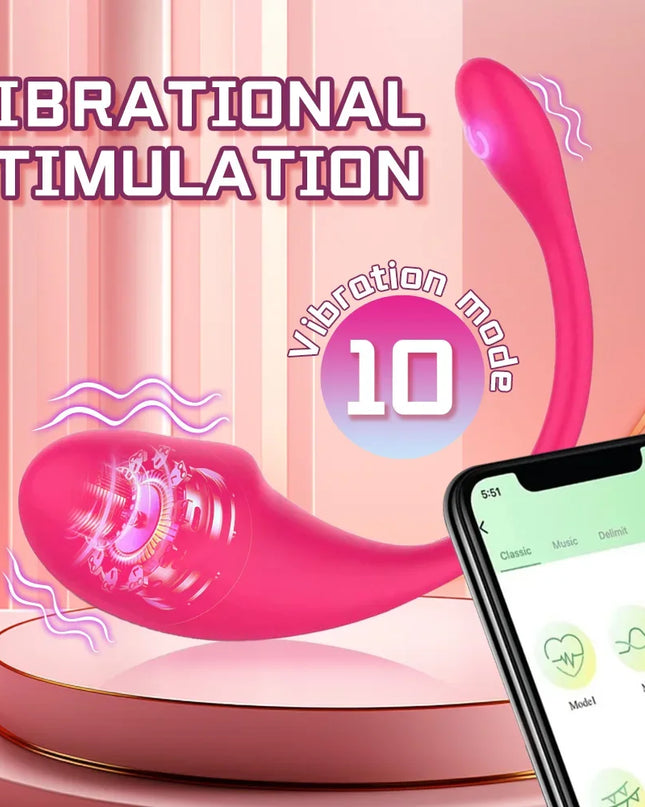 Vibrador Punto G Inalámbrico con Bluetooth
