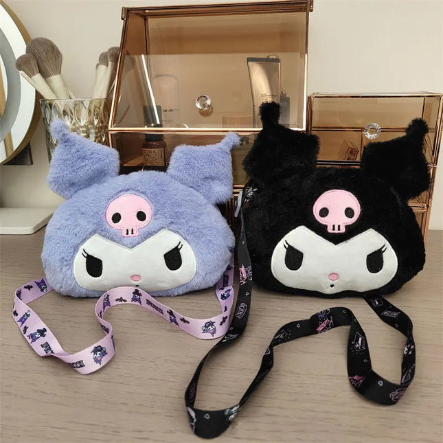 Cartera de Peluche Kuromi Sanrio