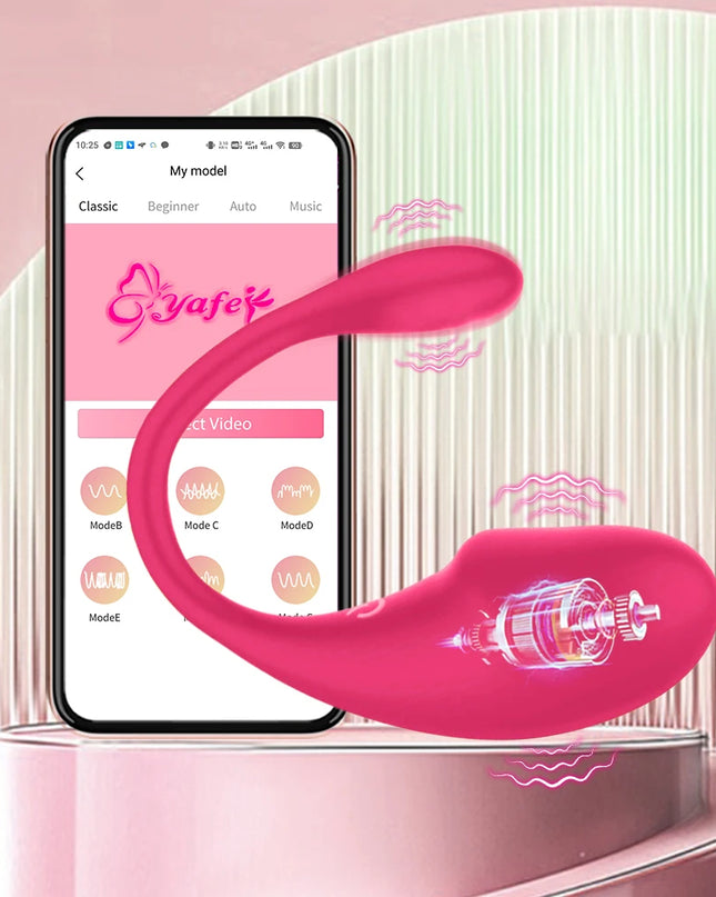 Vibrador Punto G Inalámbrico con Bluetooth
