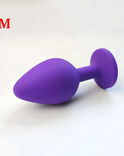 Plug Anal de Cristal / Silicona