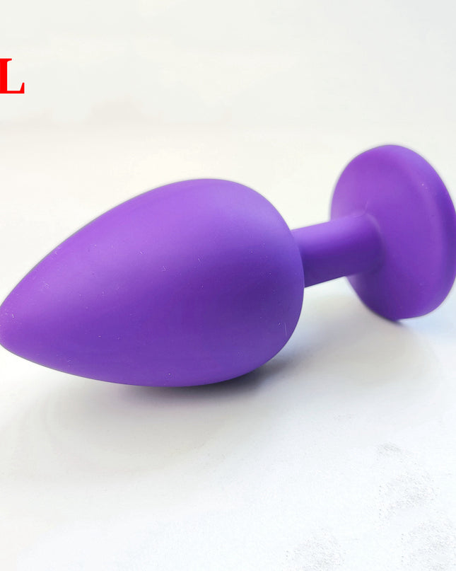Plug Anal de Cristal / Silicona