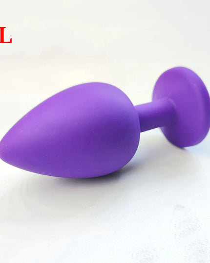Plug Anal de Cristal / Silicona