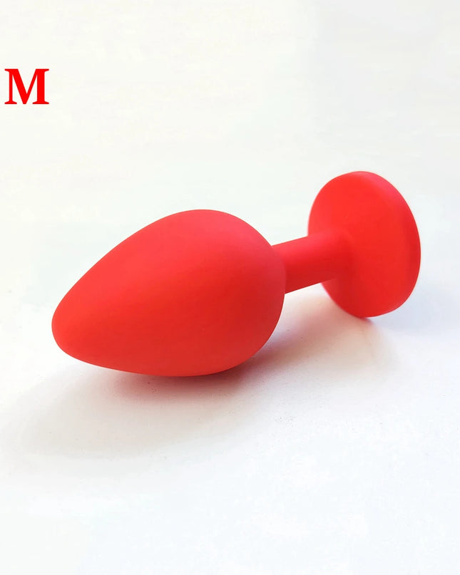 Plug Anal de Cristal / Silicona