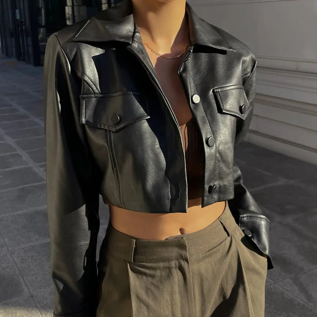 Chaqueta Olbia de Cuero