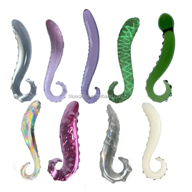 Pulpidildos Plug Anal de Vidrio