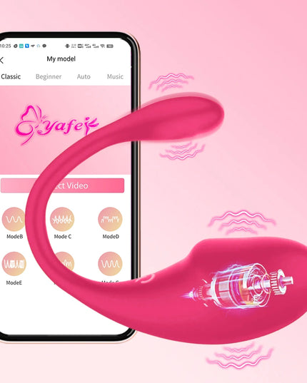 Vibrador Punto G Inalámbrico con Bluetooth