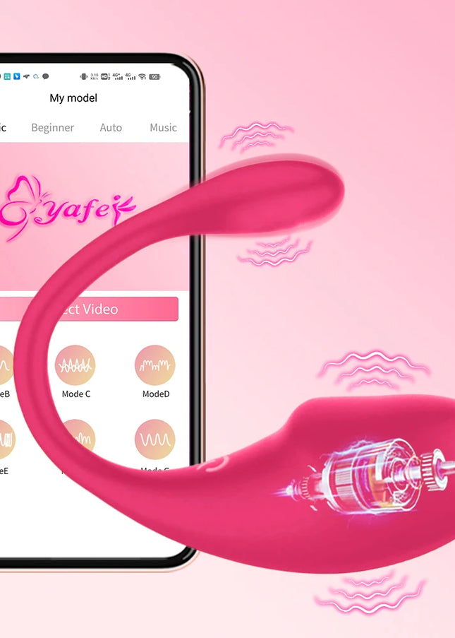 Vibrador Punto G Inalámbrico con Bluetooth