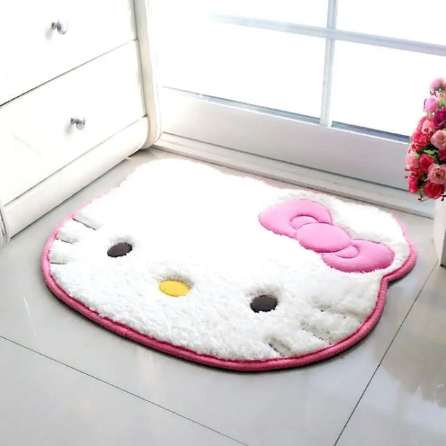Alfombra Hello Kitty – Tapete Antideslizante Absorbente