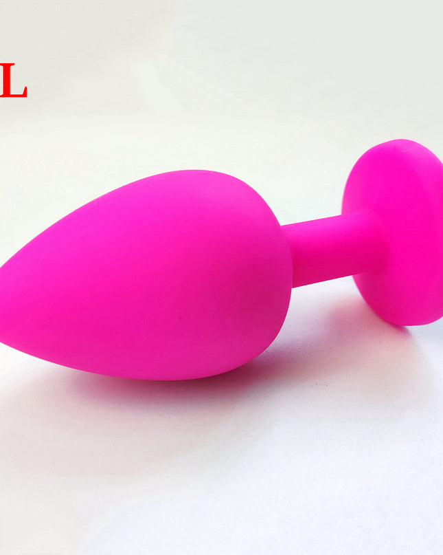 Plug Anal de Cristal / Silicona