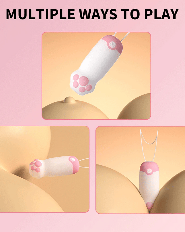 Vibrador Garra de Gatico con APP