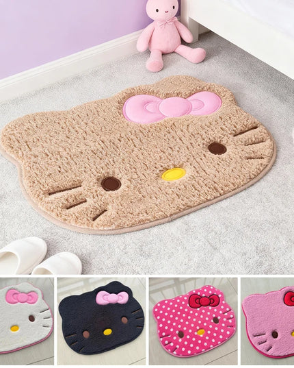 Alfombra Hello Kitty – Tapete Antideslizante Absorbente