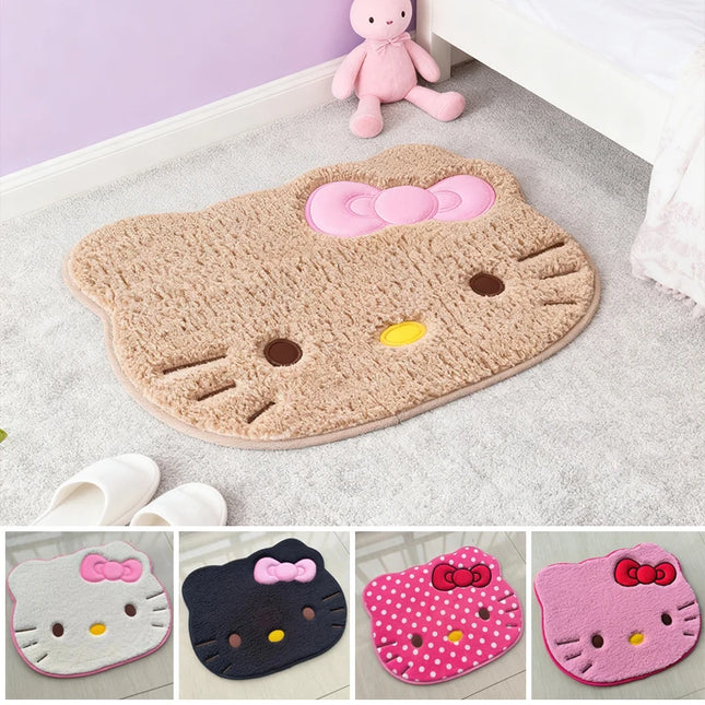 Alfombra Hello Kitty – Tapete Antideslizante Absorbente