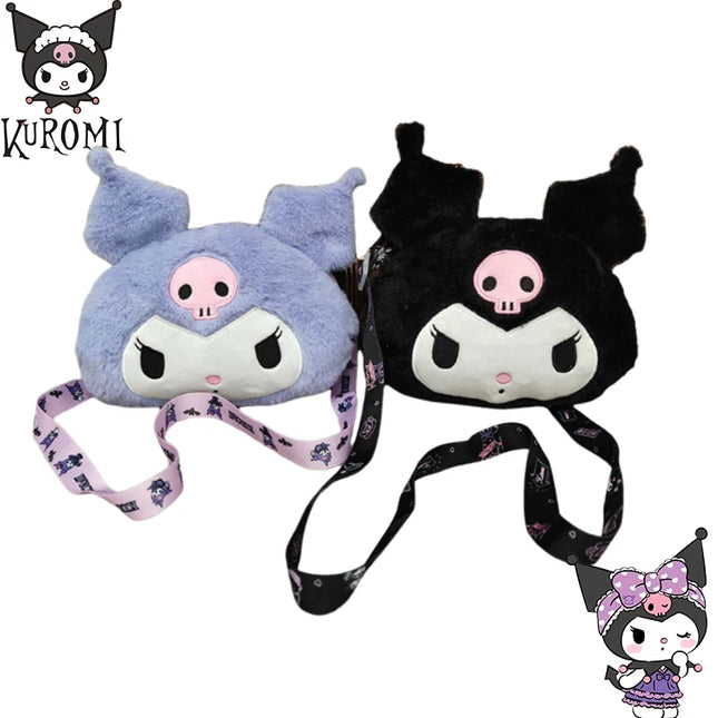 Cartera de Peluche Kuromi Sanrio