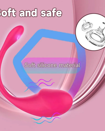 Vibrador Punto G Inalámbrico con Bluetooth