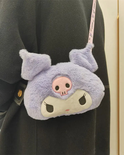 Kuromi Sanrio Plush Wallet