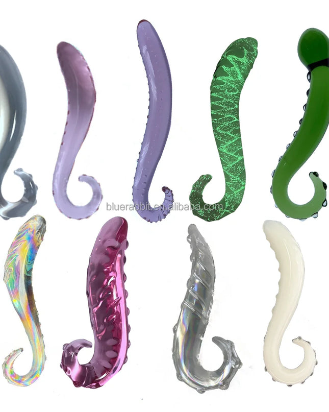 Pulpidildos Plug Anal de Vidrio