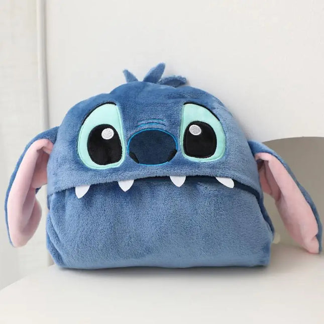 Pijama Lilo & Stitch  Ccon Capucha y Guantes de Peluche