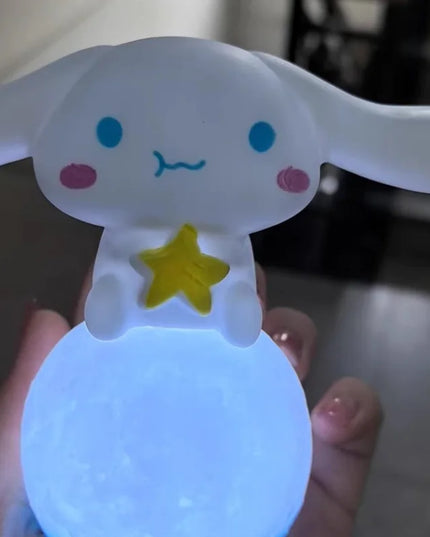 Kuromi- und Cinnamoroll-Nachtlicht