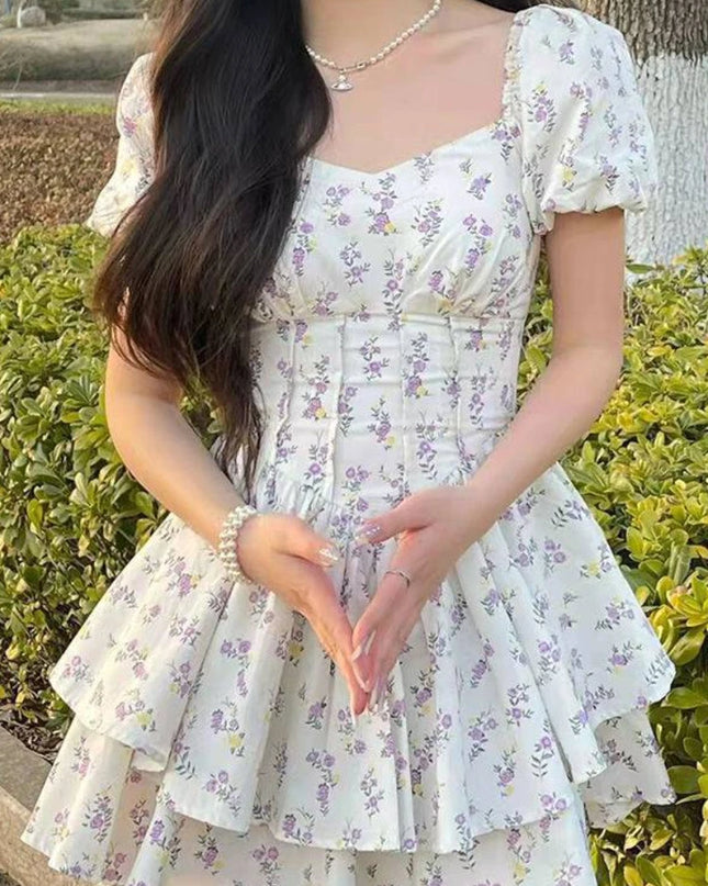 Vestido Albi con Flores