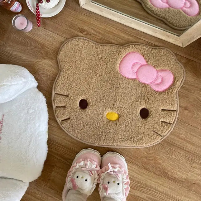 Alfombra Hello Kitty – Tapete Antideslizante Absorbente